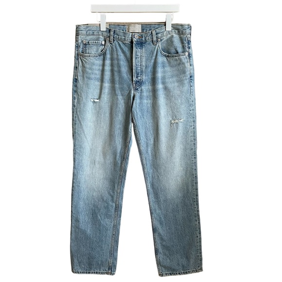 Everlane The Everybody Jean 100% Organic Cotton Unisex Women Sz 32 Men Sz 34